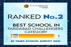 Ranked No2 in Challengers category by Times School Survey